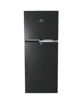 9193LF Chrome Hairline Black Double Door Refrigerator