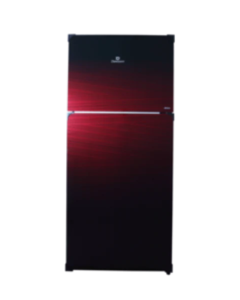 9193LF Avante Noir Red Double Door Refrigerator