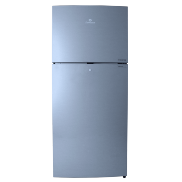 9169WB Chrome Pro Hairline Silver Double Door Refrigerator