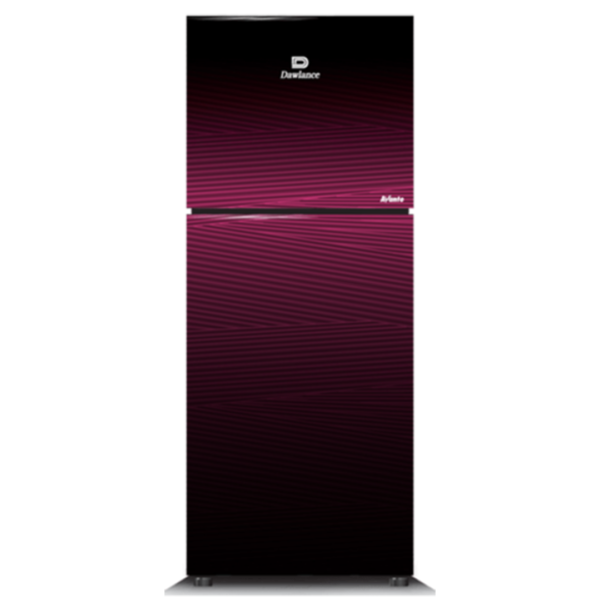 9160LF Avante Pearl Red Double Door Refrigerator