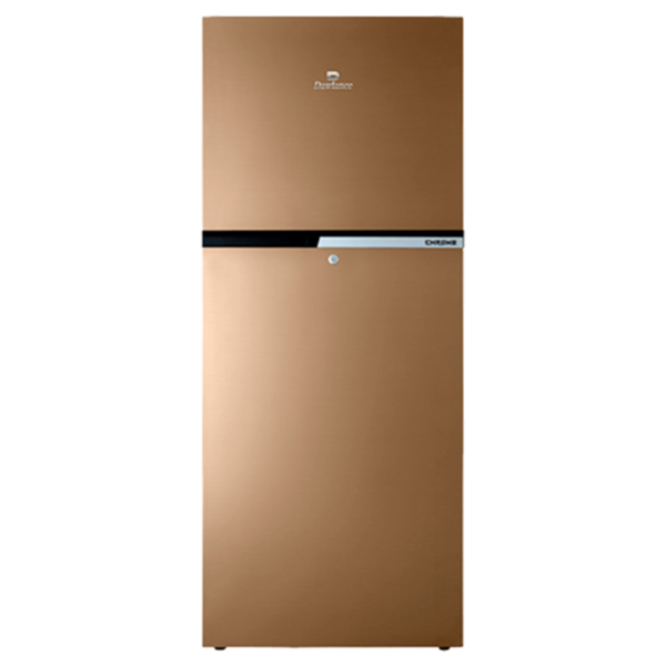 9160LF Chrome Pearl Copper Double Door Refrigerator